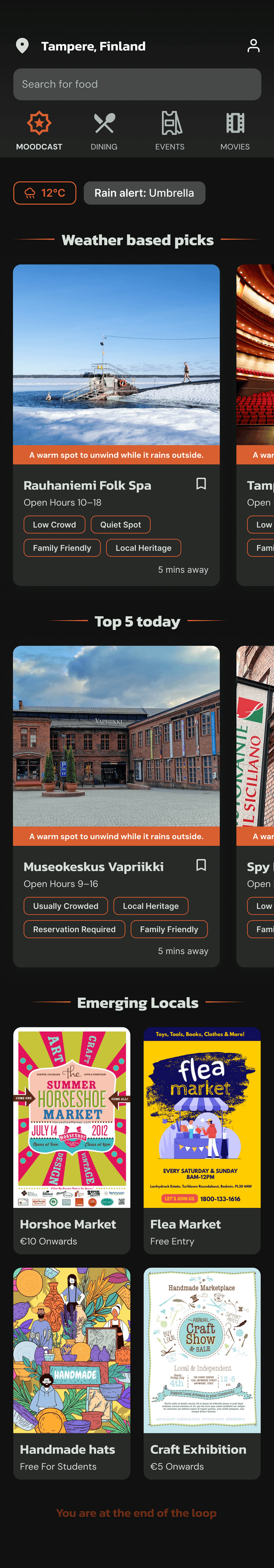 Moodcast Home