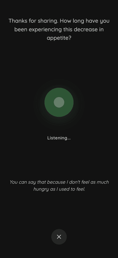 Voice — Listening