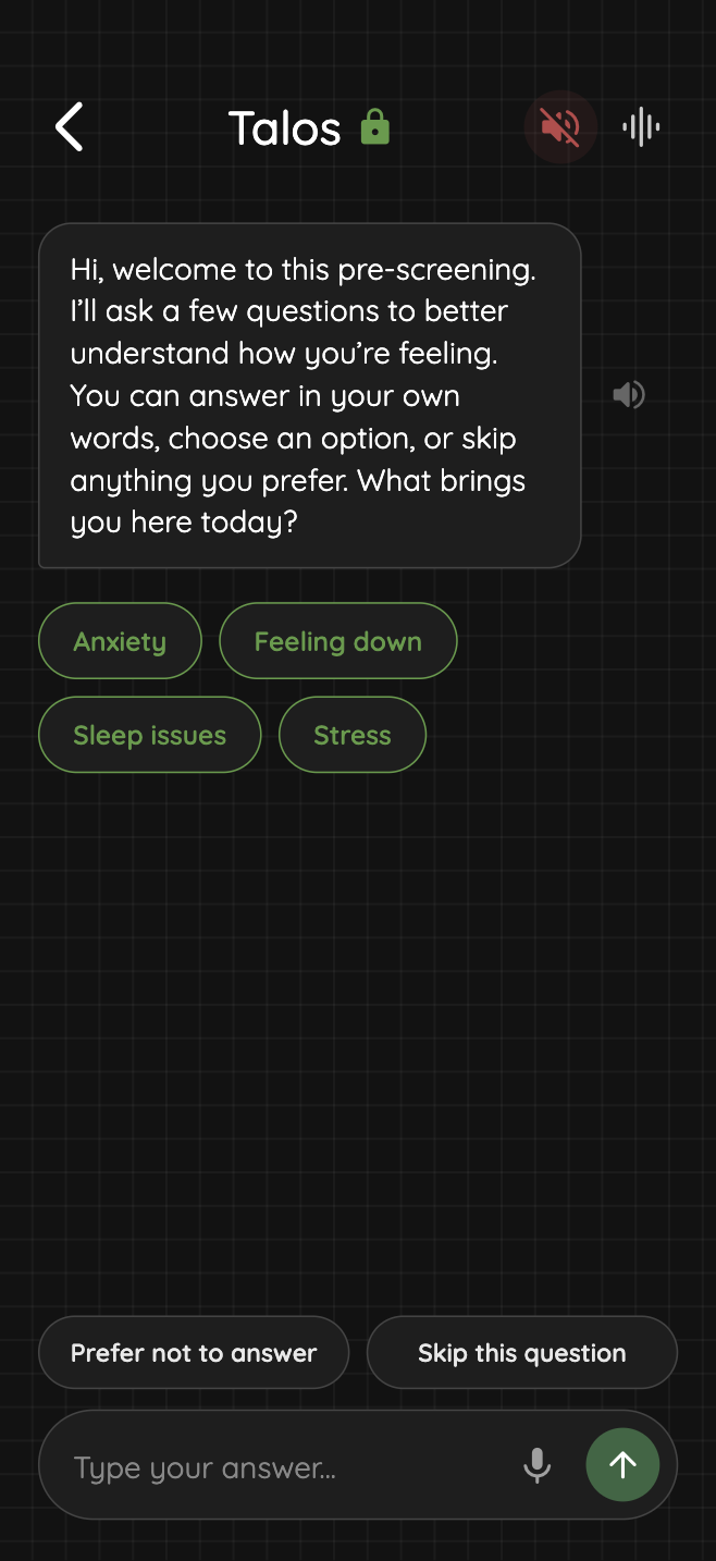 Chat — Start