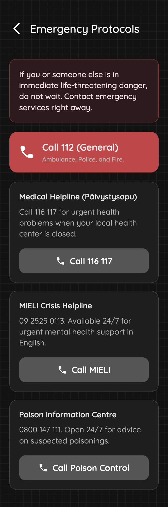 Emergency