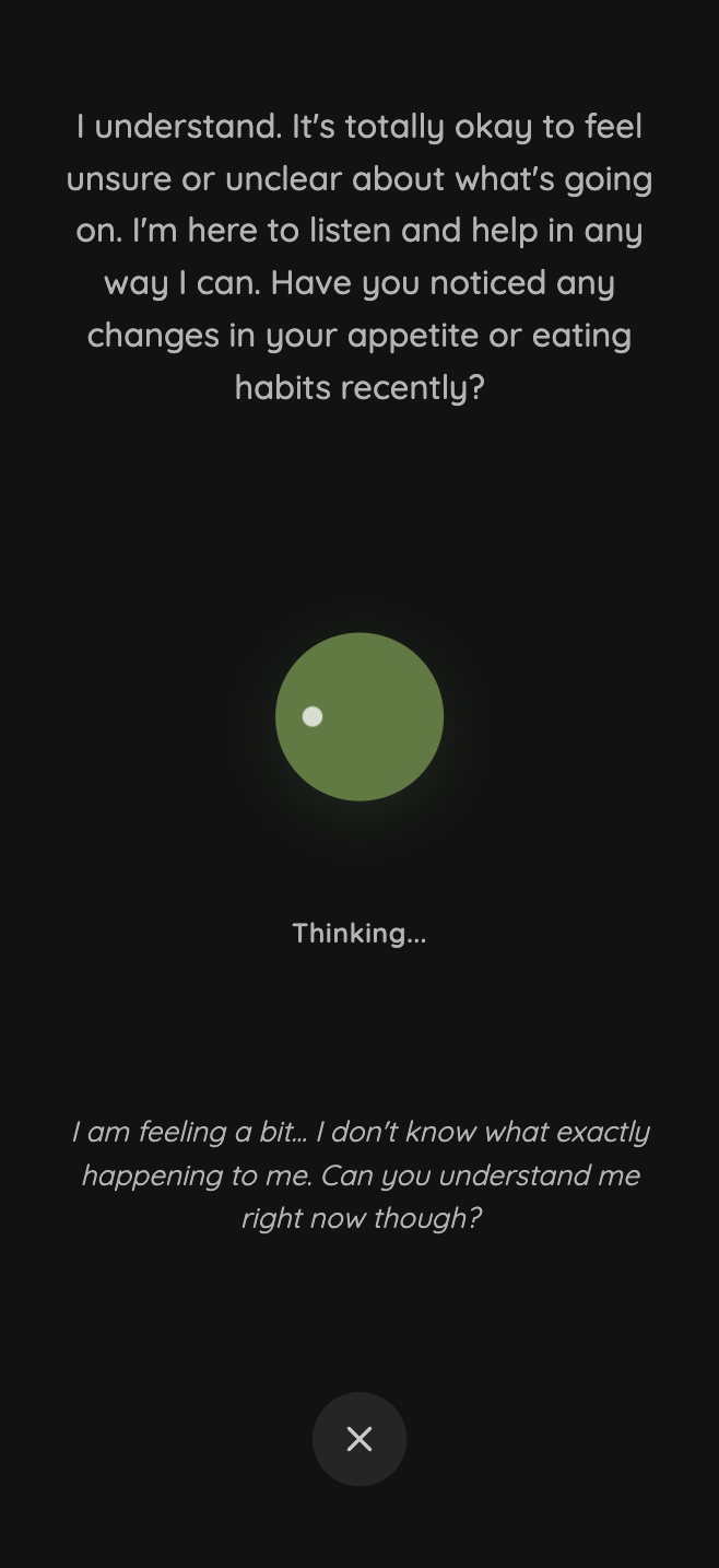 Voice — Thinking